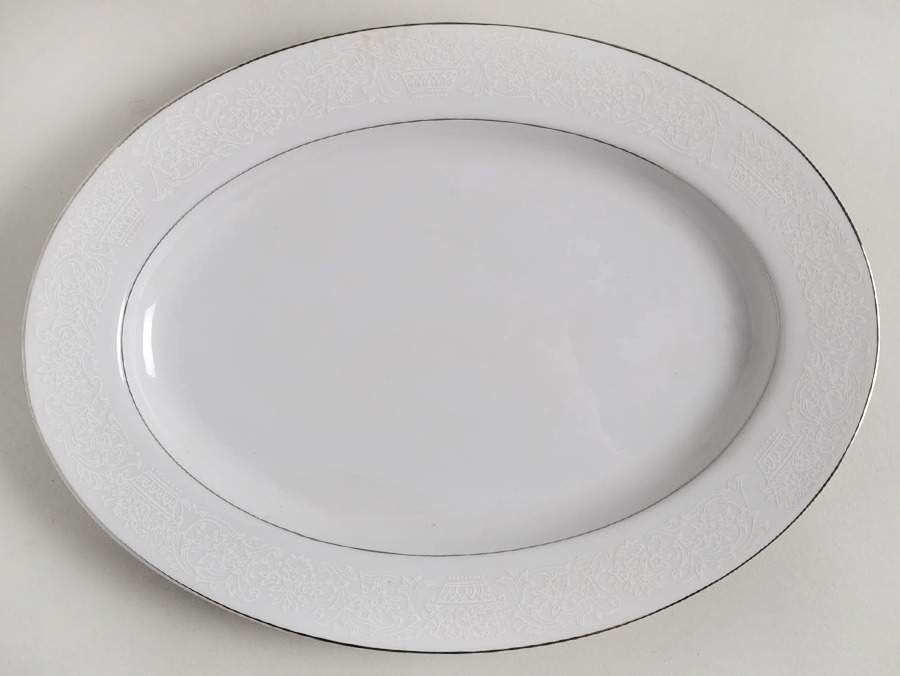 Fairy 12" Oval Serving Platter by Crescent (Japan)-1