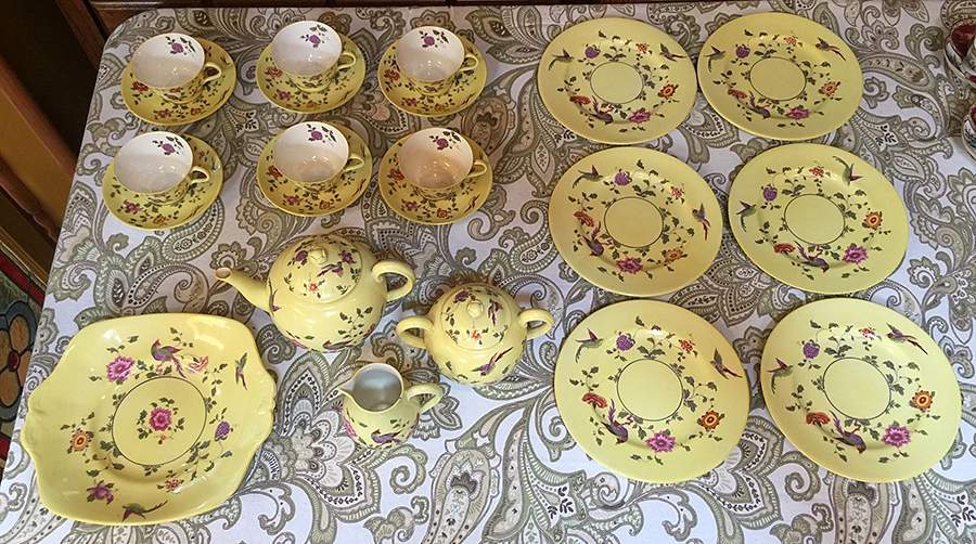 CRS52 Teapot & Lid by Crown Staffordshire-1