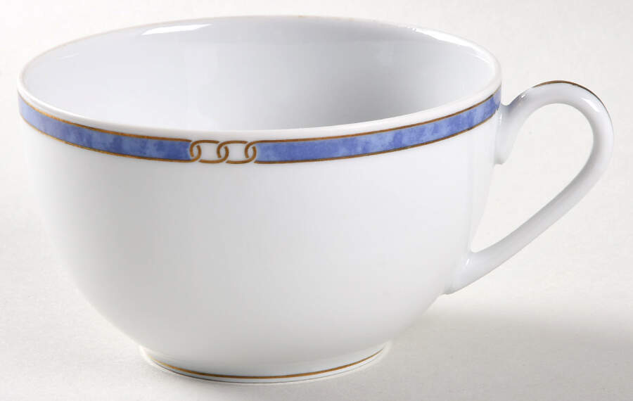 Alliance Bleu Flat Cup by Christofle-1