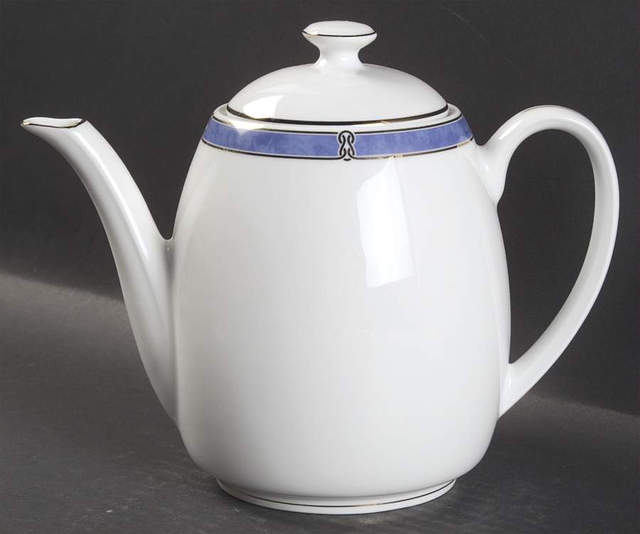 Alliance Bleu Coffee Pot & Lid by Christofle-1