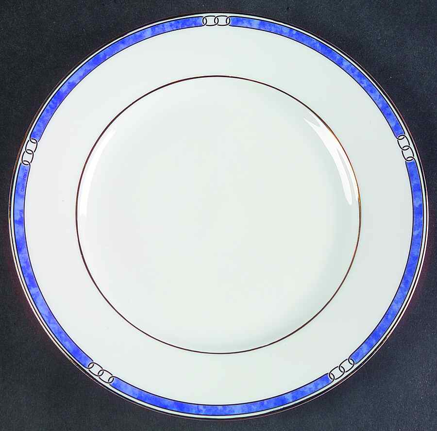 Alliance Bleu Salad/Dessert Plate by Christofle-1