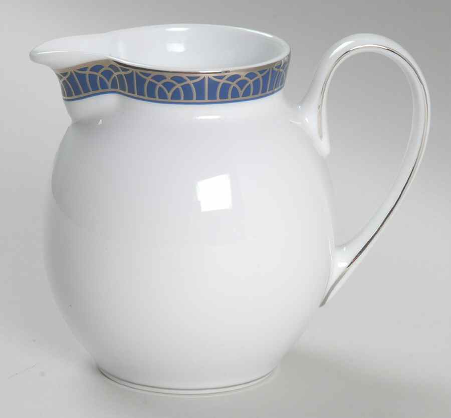 Talisman Platinum Bleu Creamer by Christofle-1