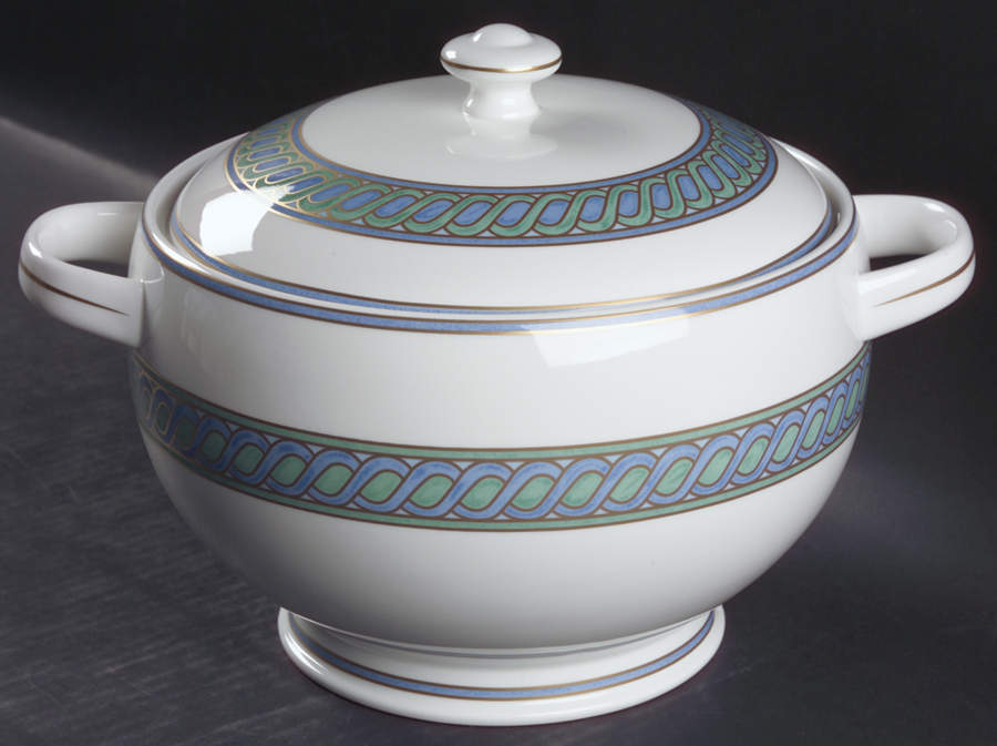 Torsada Round Covered Vegetable by Christofle-1