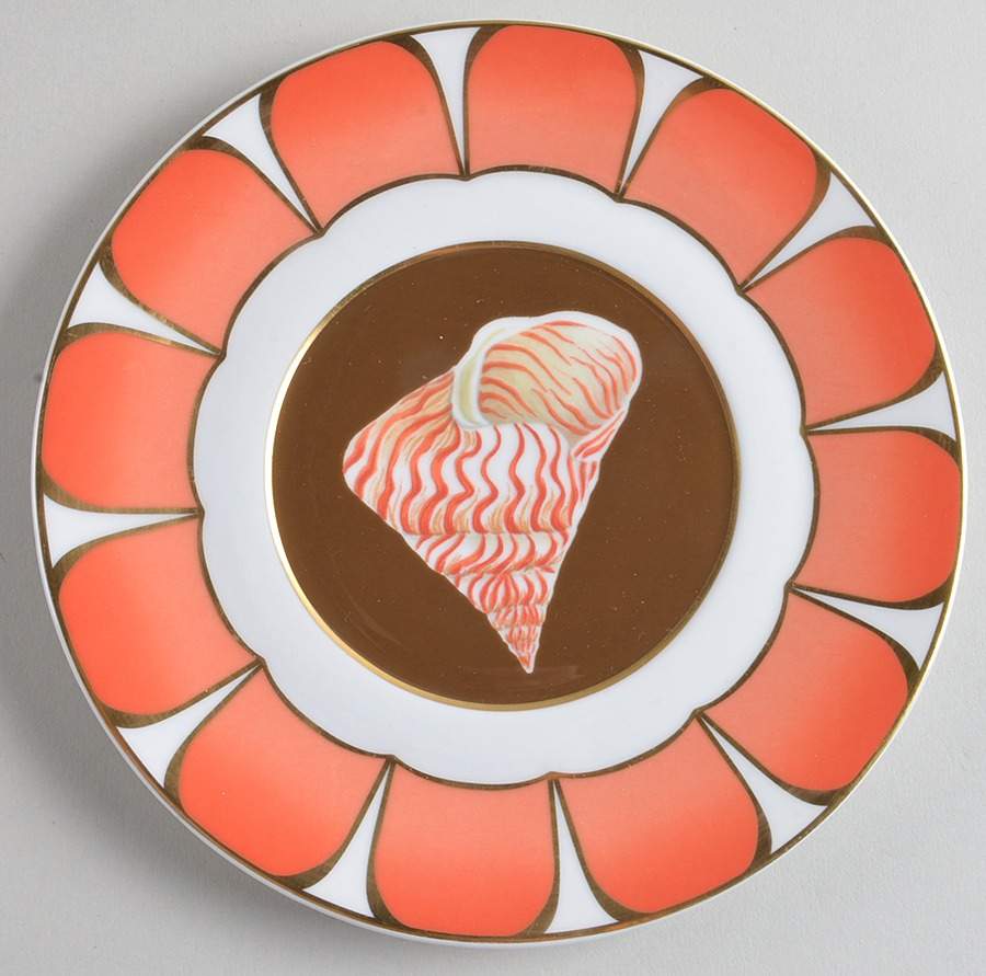 Coquilles Des Mers Salad/Dessert Plate by Lynn Chase-1