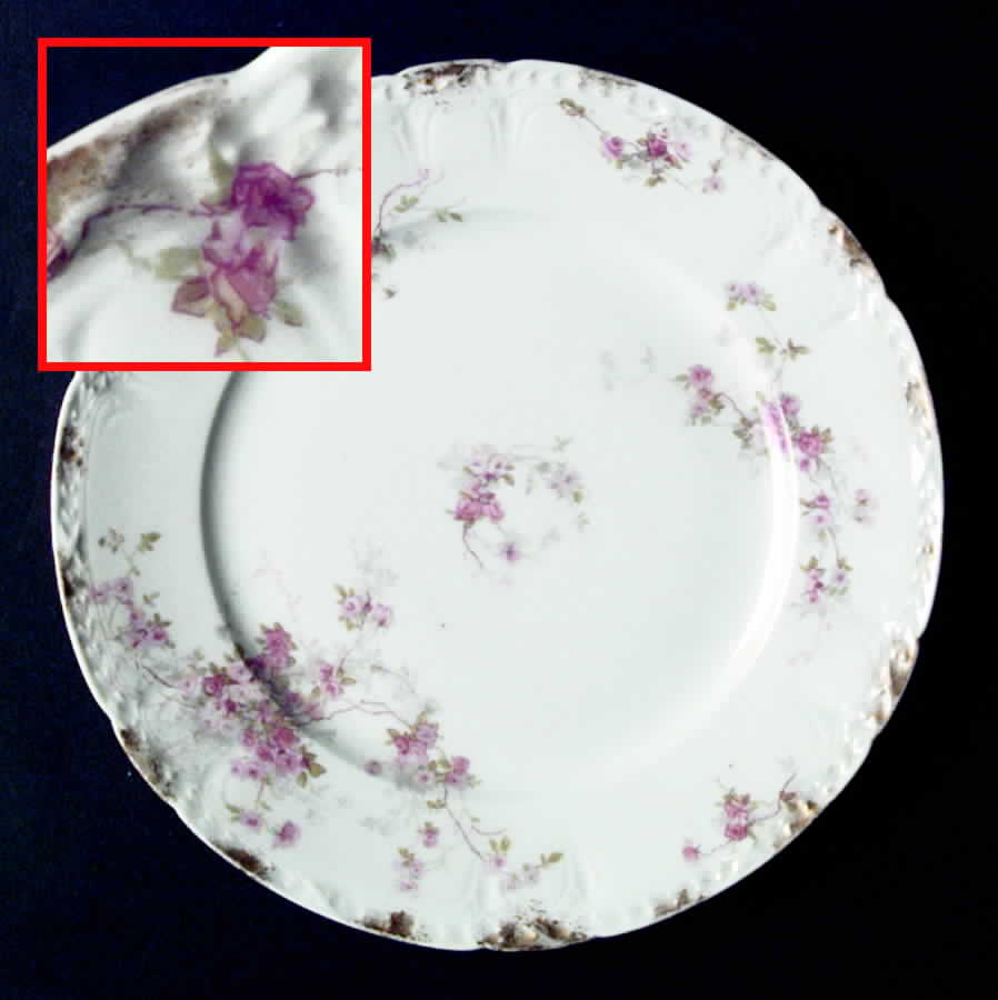CHF421 Luncheon Plate by Charles Field Haviland-1