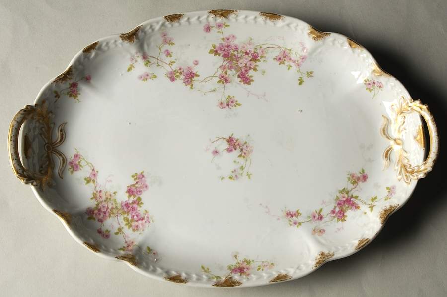 CHF421 11" Oval Serving Platter by Charles Field Haviland-1