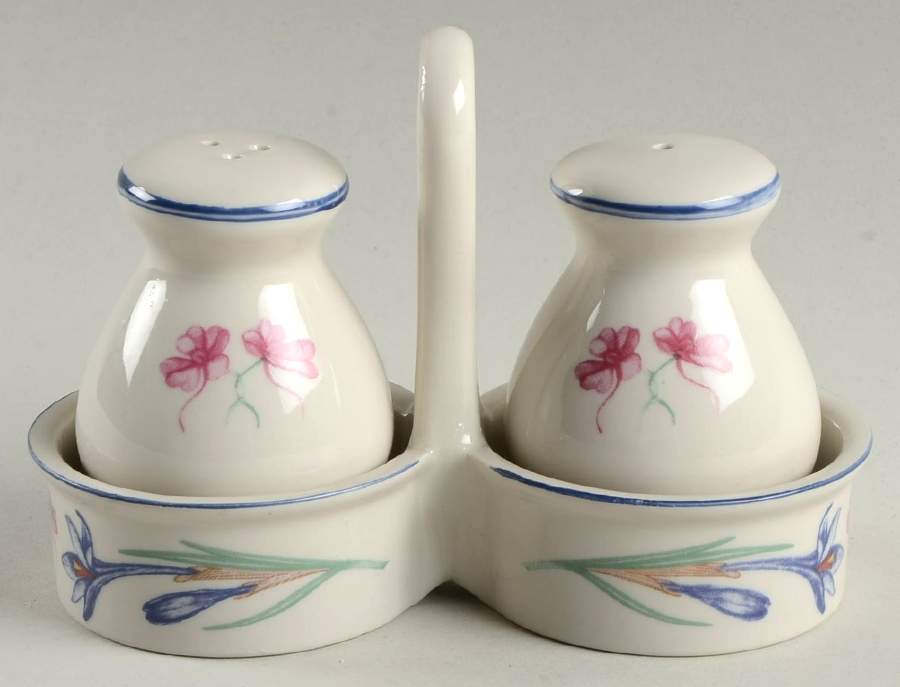 Forever Spring (3 Pc) Salt & Pepper Tray Set by China (Made in China)-1