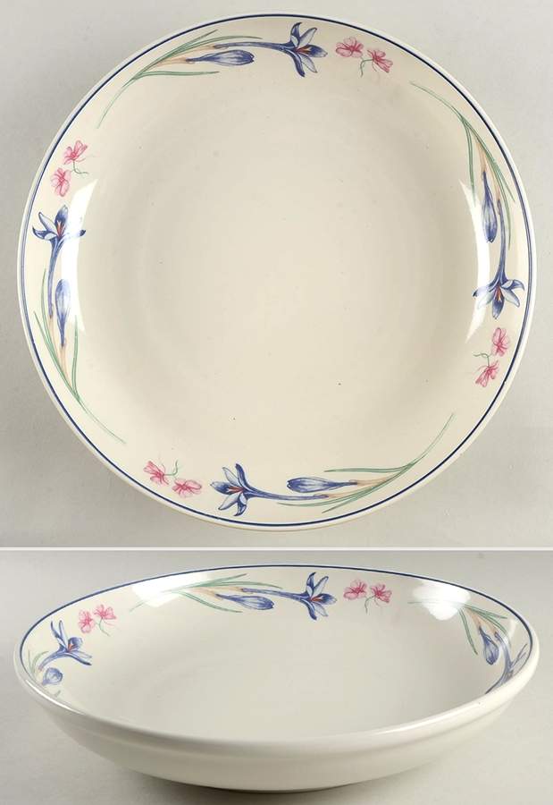 Forever Spring 13" Deep Round Platter by China (Made in China)-1