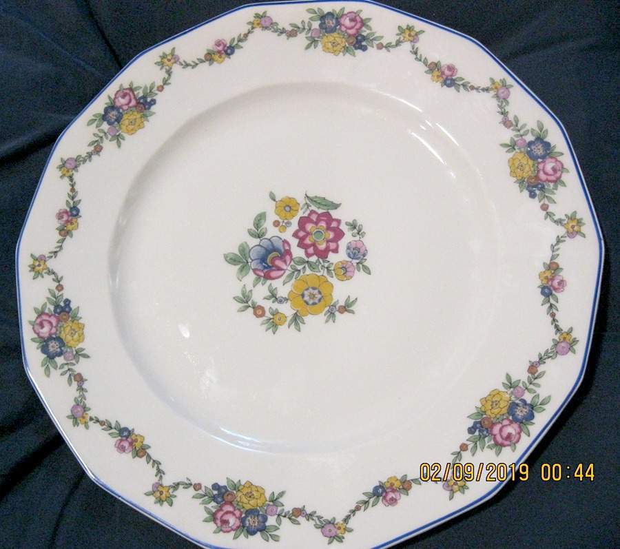 CHF424 Dinner Plate by Charles Field Haviland-1