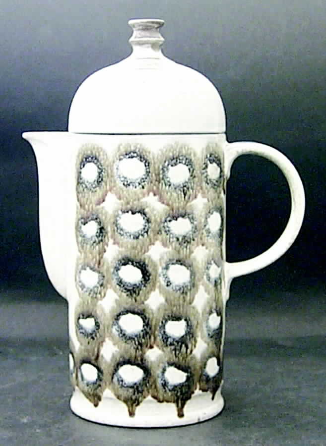 Tique Coffee Pot & Lid by Ceramano-1