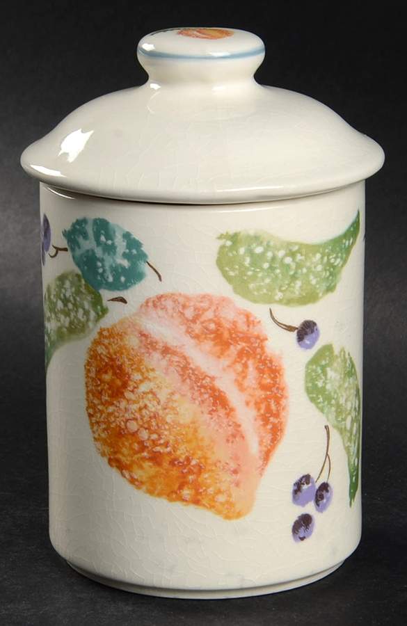 Summertime Small Canister & Lid by Certified International-1