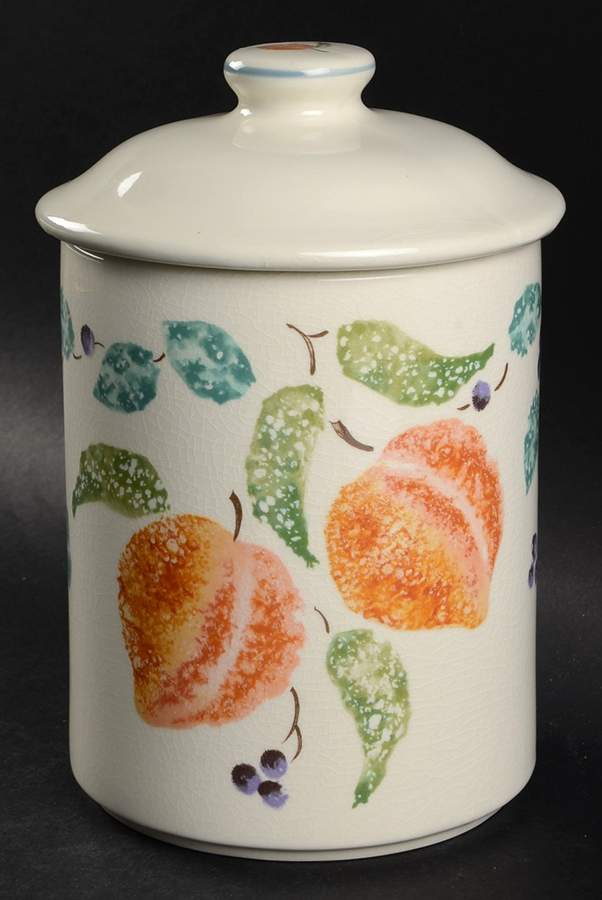 Summertime Large Canister & Lid by Certified International-1
