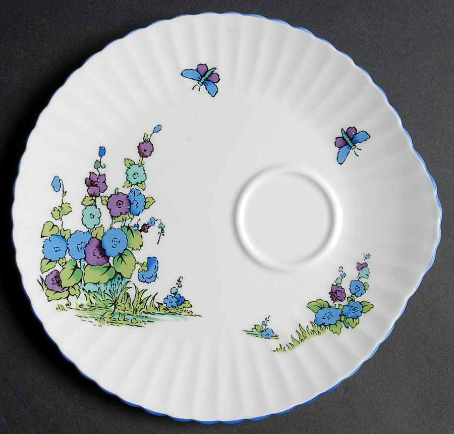 Gainsborough Snack Plate by Crown Staffordshire-1
