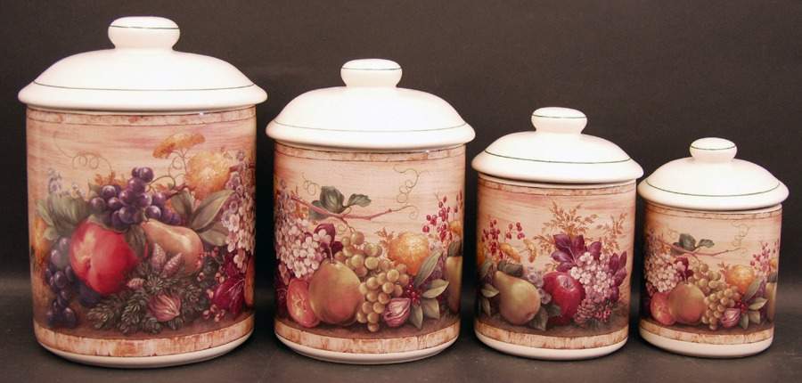 Windsor (4 Piece) Canister Set (Box Set) by Certified International-1