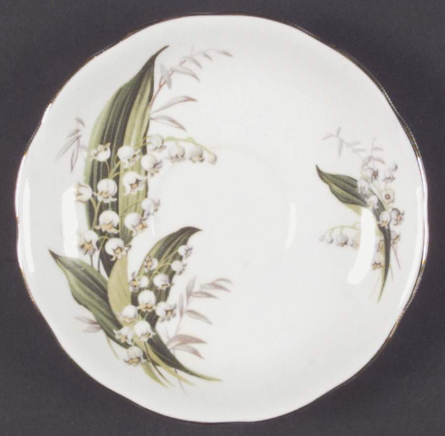 Lily of the Valley Saucer by Colclough-1