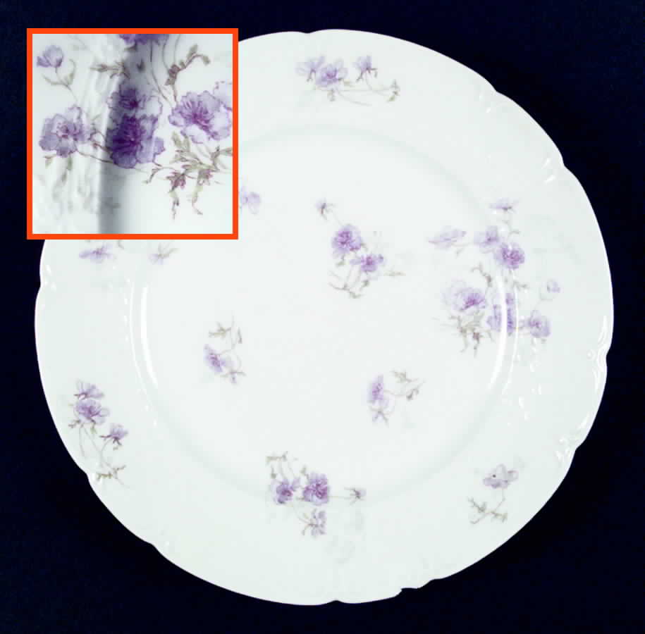 CHF427 Dinner Plate by Charles Field Haviland-1