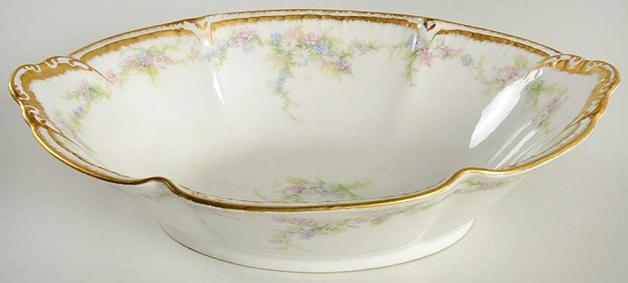 CHF429 10" Oval Vegetable Bowl by Charles Field Haviland-1