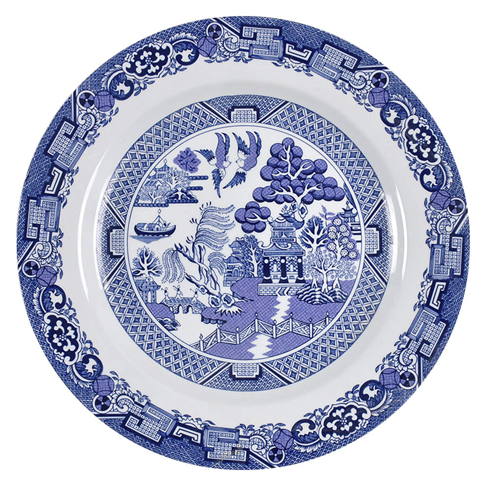 Blue Willow 12" Chop Plate (Round Platter) by Cuthbertson-1