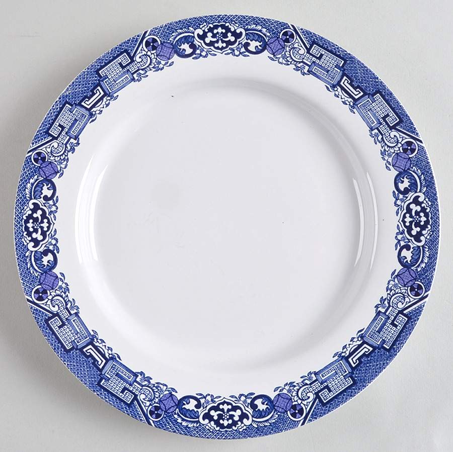 Blue Willow Underplate for Tureen by Cuthbertson-1