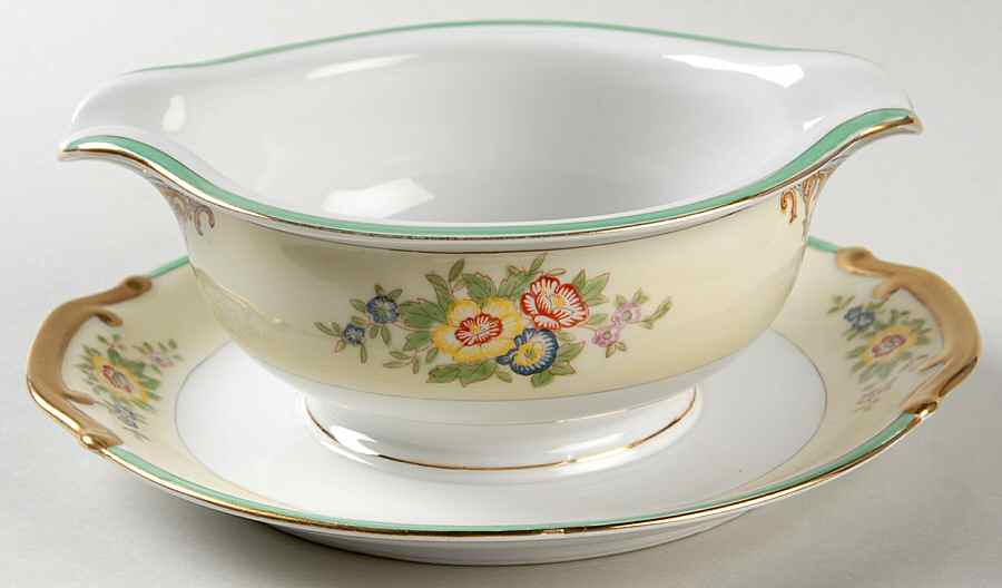 CEB51 Gravy Boat with Attached Underplate by Celebrate-1