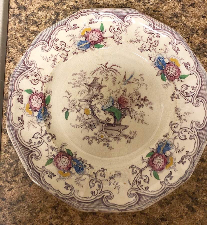 Florilla Dinner Plate by Edward Challinor-1