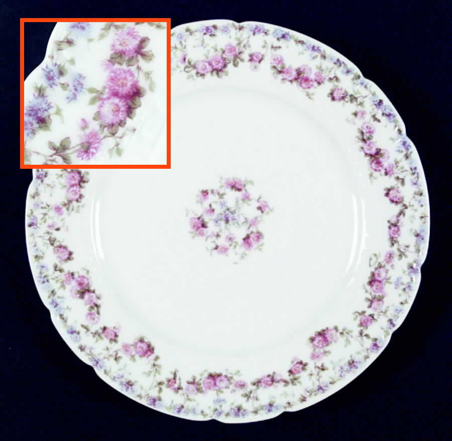 Schleiger 195i Luncheon Plate by Charles Field Haviland-1