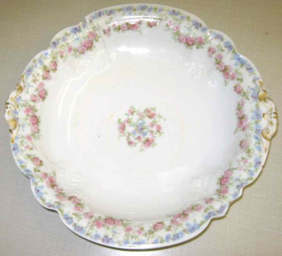 Schleiger 195i 9" Round Vegetable Bowl by Charles Field Haviland-1