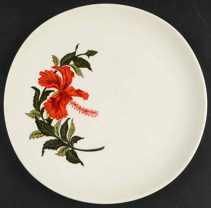 CRO144 Luncheon Plate by Crooksville-1