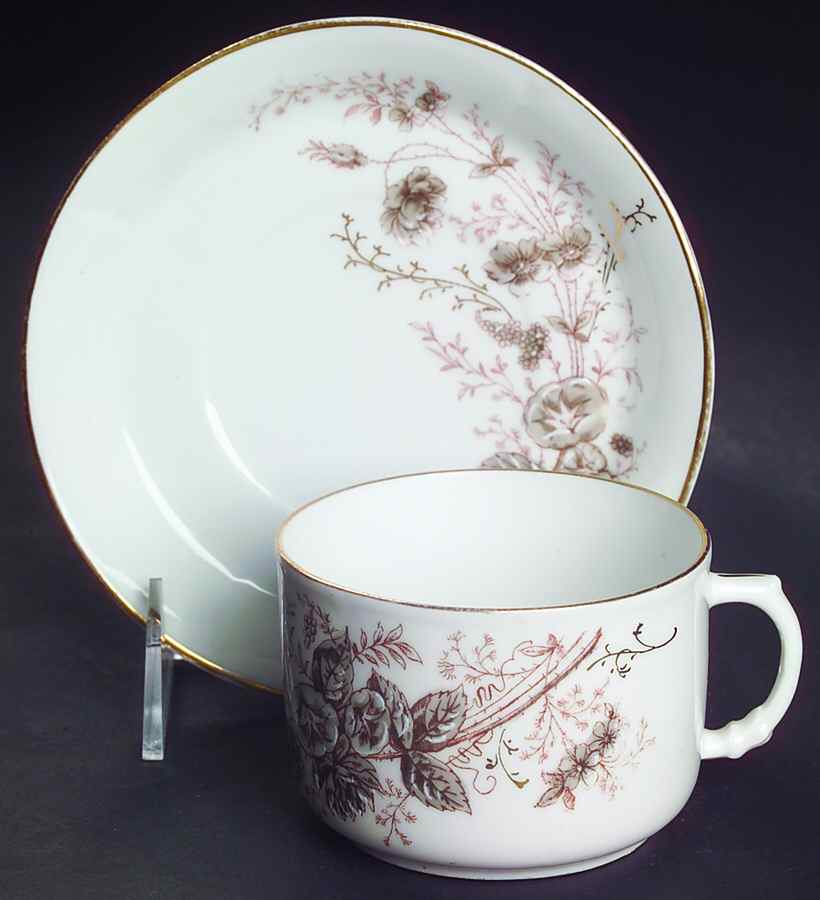 CAR46 Flat Cup & Saucer Set by Carlsbad-1