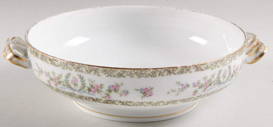 CHF436 Round Vegetable No Lid by Charles Field Haviland-1
