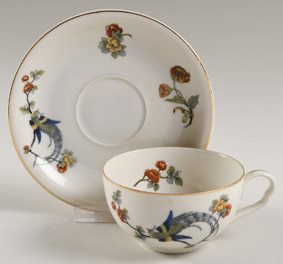 CIM27 Flat Cup & Saucer Set by Crown Imperial-1