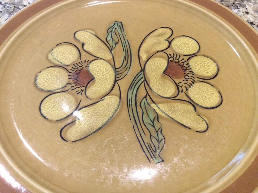 Phoenix Dinner Plate by Crest-Stone (Japan)-1