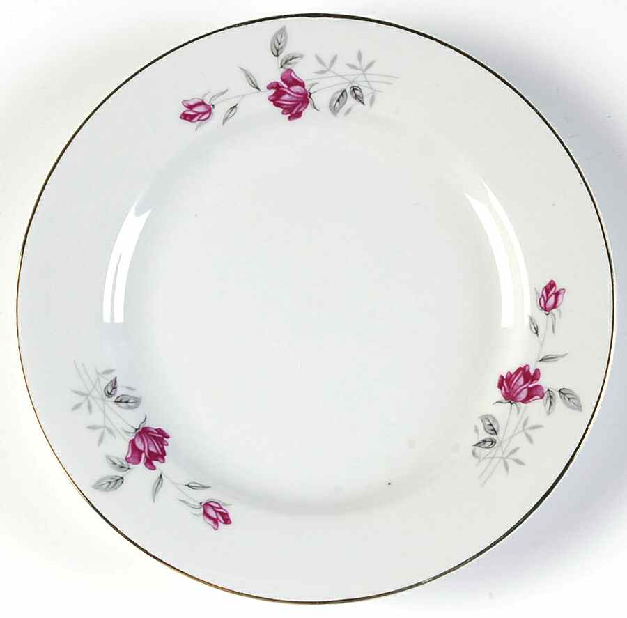 Rose Hebi (Gold Trim) Salad Plate by China (Made in China)-1
