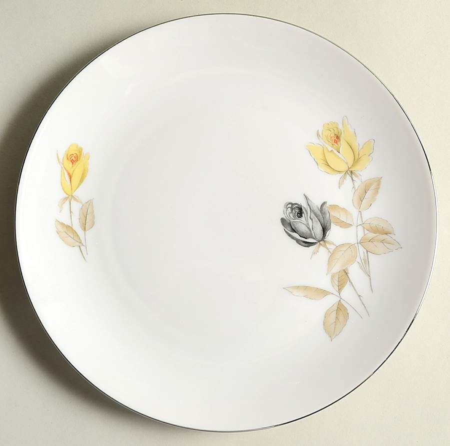 Spring Romance Salad Plate by Camelot-1