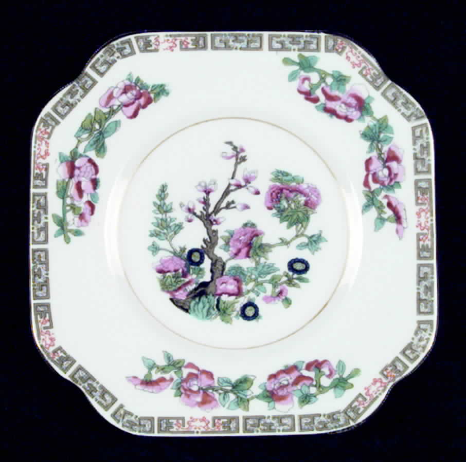 CLC39 Square Bread & Butter Plate by Colclough-1