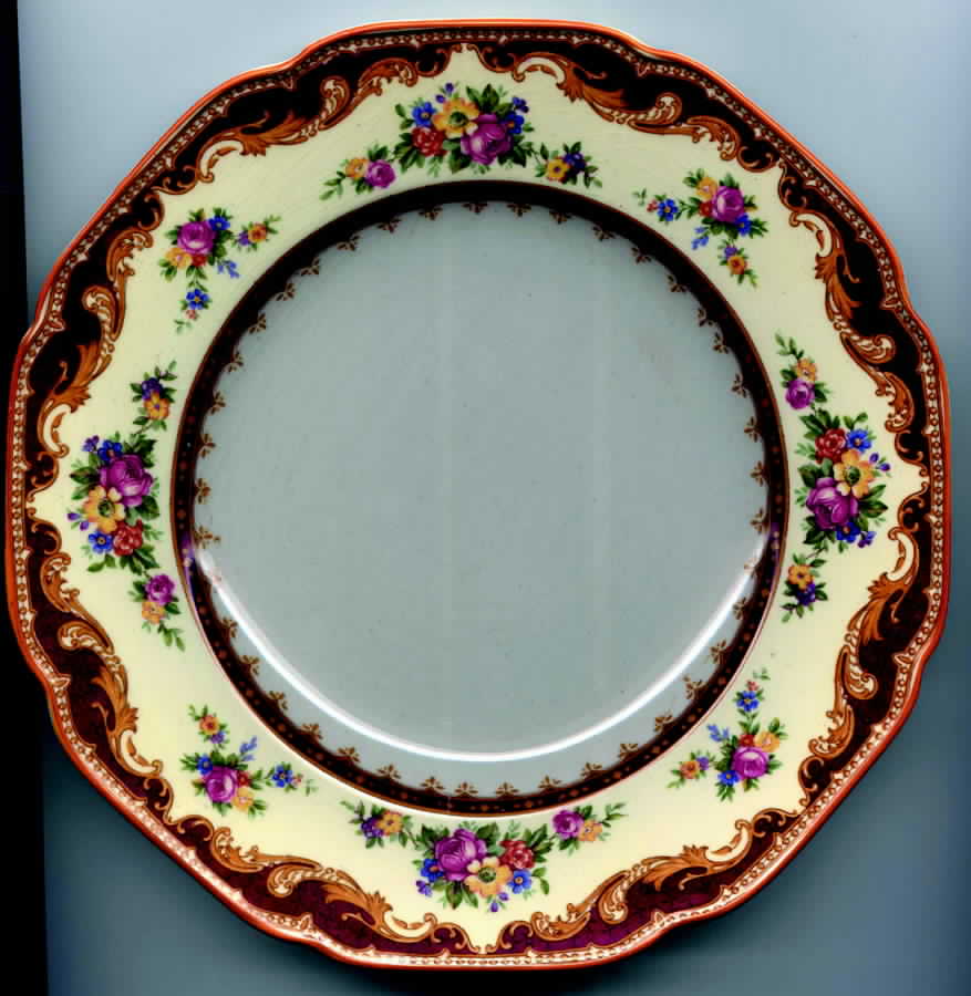 Windsor Dinner Plate by Crown Ducal-1