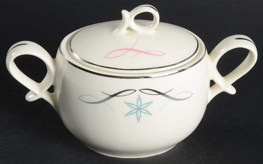 Estrellita Sugar Bowl & Lid by Canonsburg-1