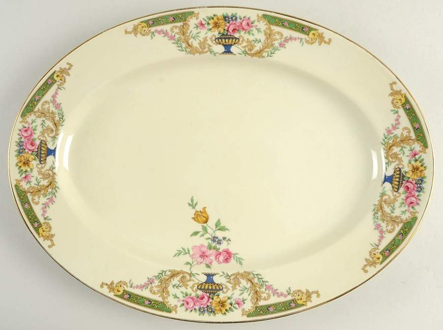 CIM29 16" Oval Serving Platter by Crown Imperial-1