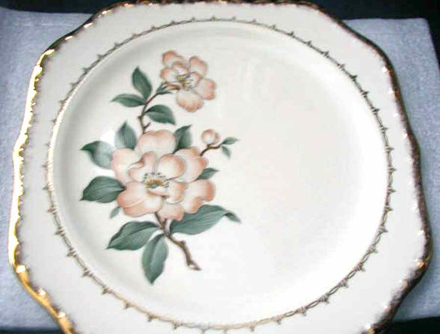 CRO148 Square Salad Plate by Crooksville-1