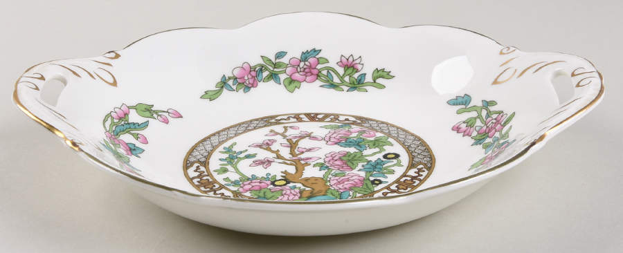Indian Tree Multicolor (Scalloped, Newer) Bon Bon by Coalport-1