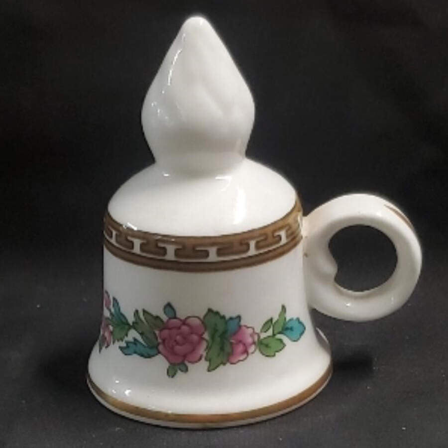 Indian Tree Multicolor (Scalloped, Newer) Candle Snuffer by Coalport-1