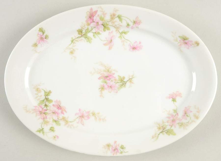 CHF447 11" Oval Serving Platter by Charles Field Haviland-1