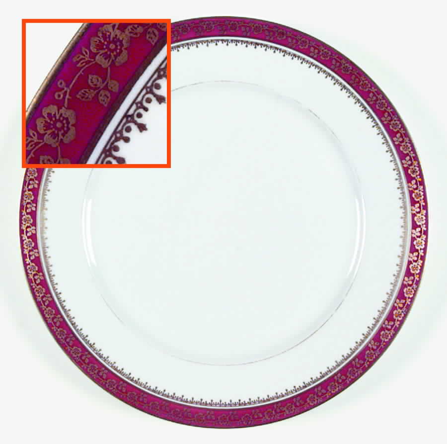 CHF451 Dinner Plate by Charles Field Haviland-1