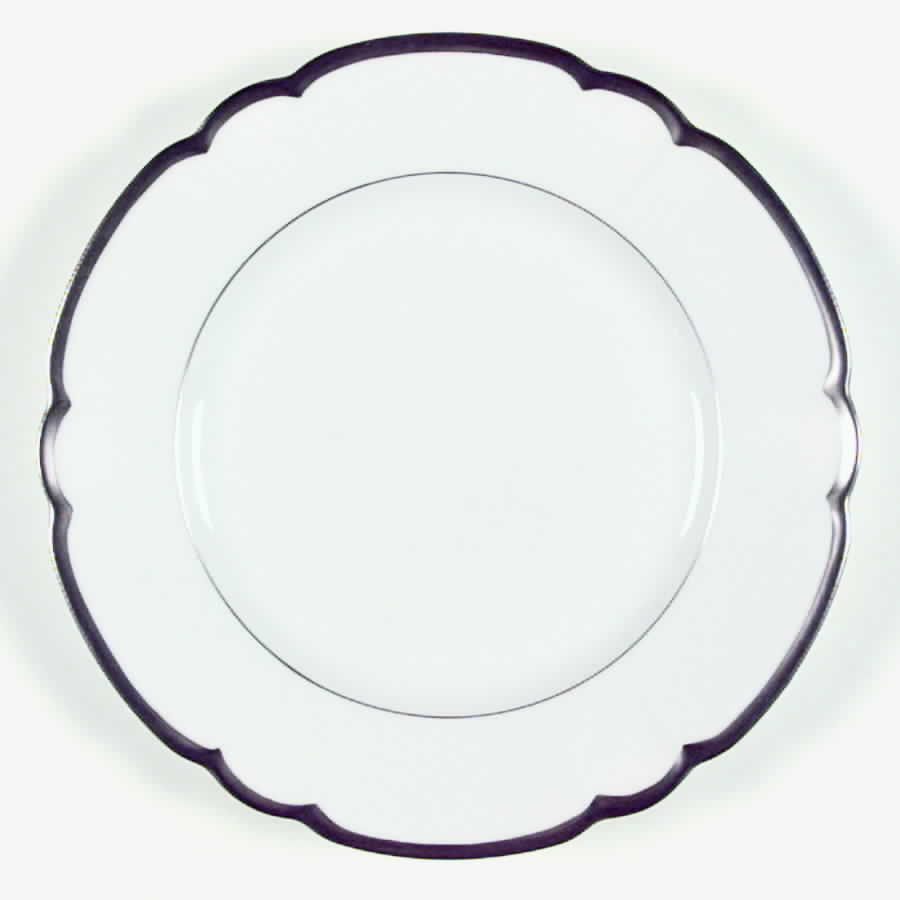Colette Platinum Salad Plate by Charles Field Haviland-1