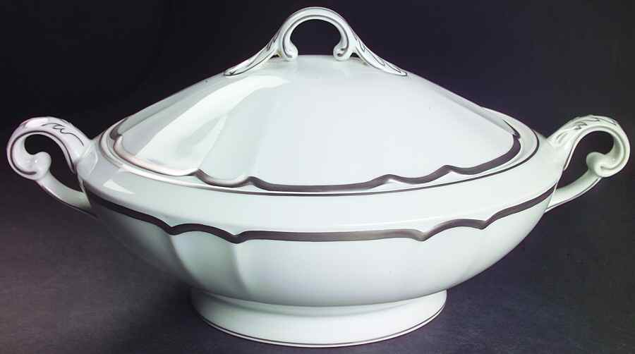 Colette Platinum Tureen &  Lid by Charles Field Haviland-1