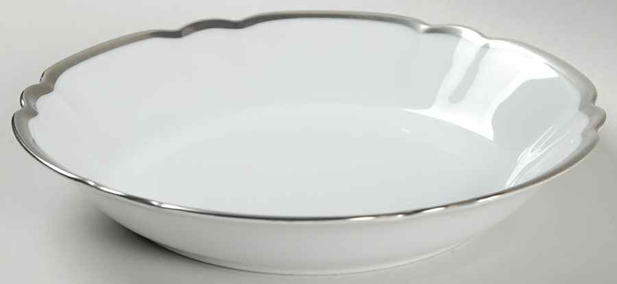 Colette Platinum Soup/Cereal Bowl by Charles Field Haviland-1