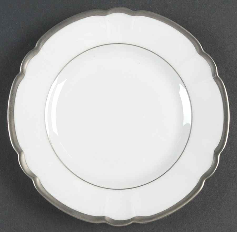 Colette Platinum Bread & Butter Plate by Charles Field Haviland-1