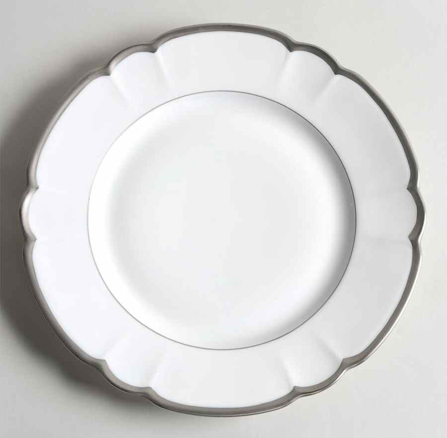 Colette Platinum Dessert Luncheon Plate by Charles Field Haviland-1