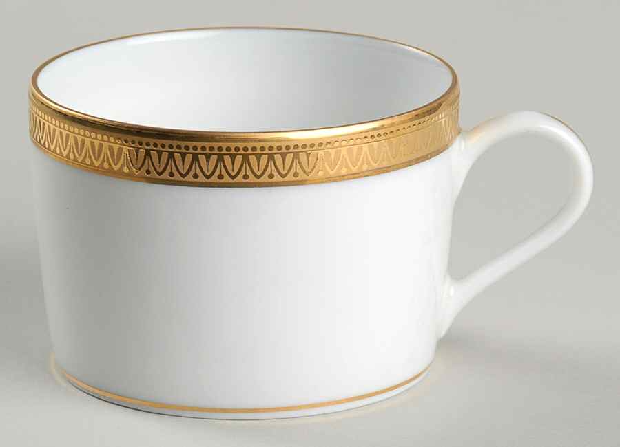 Symphonie Gold Flat Cup by Charles Field Haviland-1