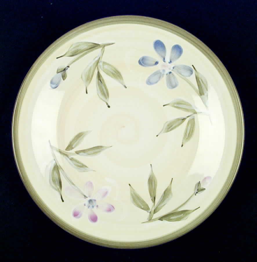 Crystal Daisy Dinner Plate by Certified International-1